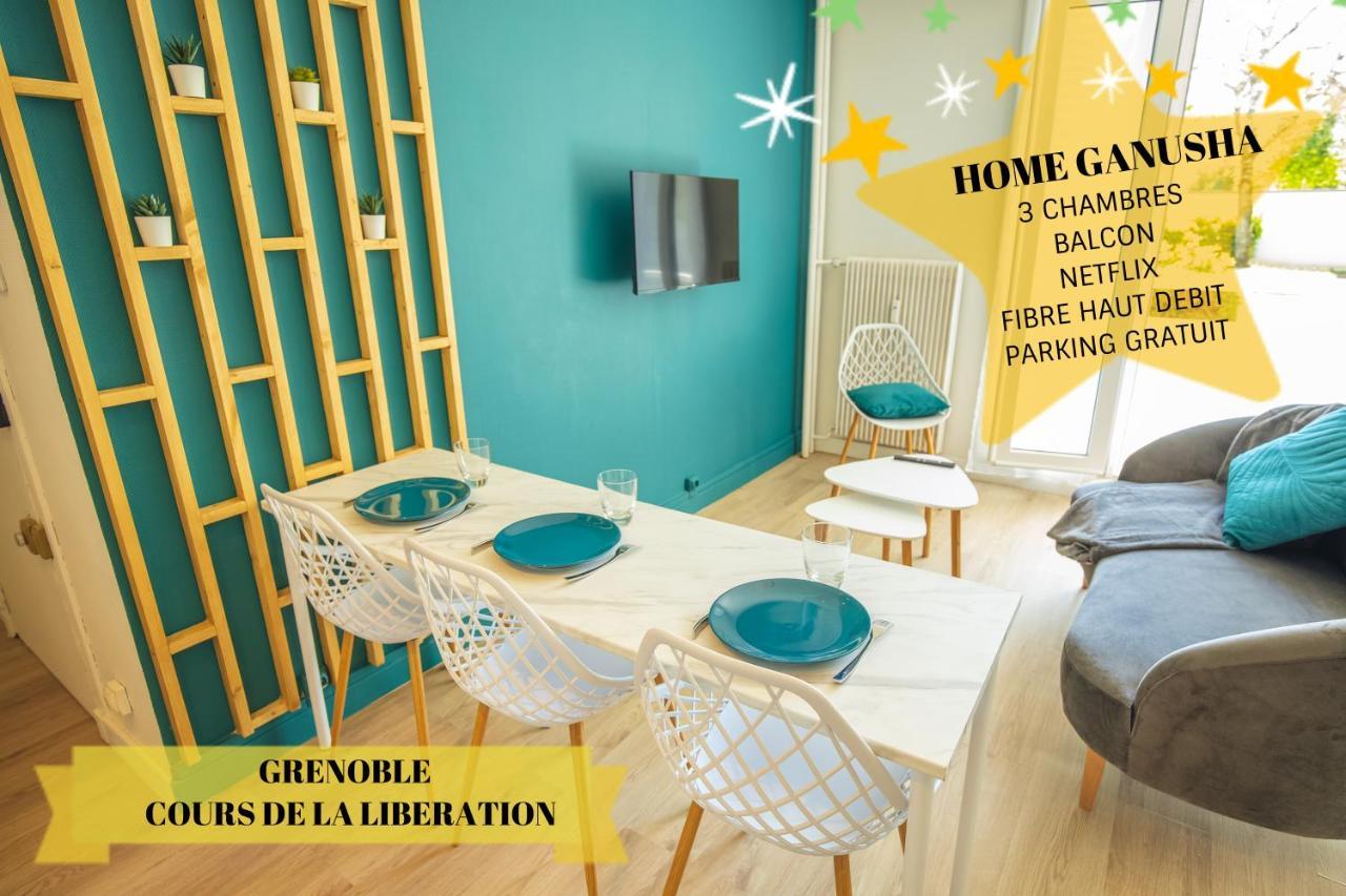 Home Ganusha Cosy 3 Chambres Parking Gratuit Balcon Grenoble Ngoại thất bức ảnh